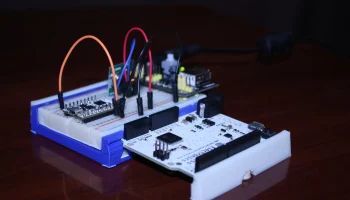 Пружинные тиски для макетной платы для Arduino или Raspbe... 1