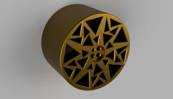 Модель легкосплавного диска 41x26 мм (1/10) - индивидуаль... 2