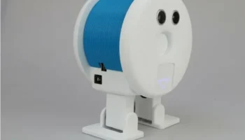 Fiberbot (двуногий робот из нити) 2