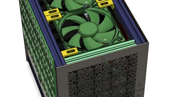 Минимальный NAS-накопитель mATX (9 жестких дисков) 5