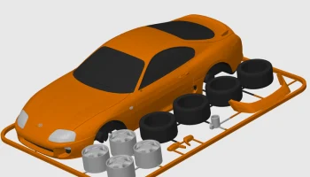 Карта комплекта Toyota Supra MK4 2