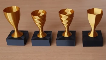 минималистичный трофей (режим вазы) и подставка со скрыты... 4