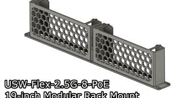 USW-Flex-2.5G-8-PoE Модульное крепление в 19-дюймовую стойку