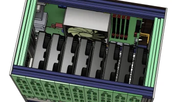 Минимальный NAS-накопитель mATX (9 жестких дисков) 4