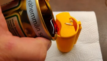 Candle mold 40x100 with a string lock 8