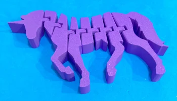 Шарнирный единорог / Unicornio articulado Шарнирный единорог / Unicornio articulado