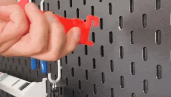 IKEA Skadis Hack - держатель катушки, умный органайзер "с.. 4
