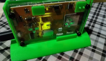 NerdMiner ESP32-2432S Корпус + подставка + кнопки........ 1