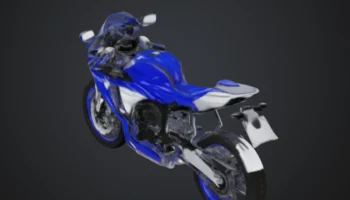 Спортивный мотоцикл (2) (yamahaR1) 3