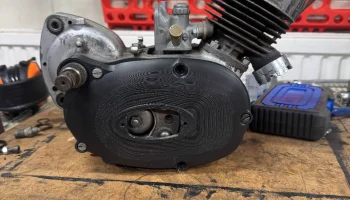 Боковые крышки двигателя Sachs 4