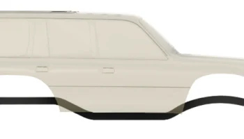 Бампер с задней трубкой LC80 в масштабе 1/10............ 3