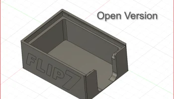 Компактная дорожная коробка Flip 7 (версия Tuckbox) 3