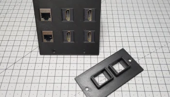Стойка MP-1: Крепление для стойки Keystone 2U 3