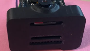 Крышка камеры Prusa Mini+ ESP32 - мод на SD-карту........