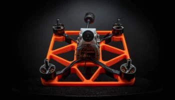 MFR - 3-дюймовая рама гоночного дрона с FPV - поддержка DJI  2