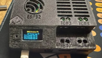 ESP32 Max v1.0 Quad Корпус термопары с дисплеем 4
