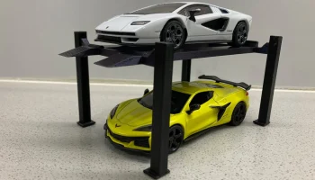 Литой под давлением стенд Hot Wheels с 4 опорами для автомоб 4