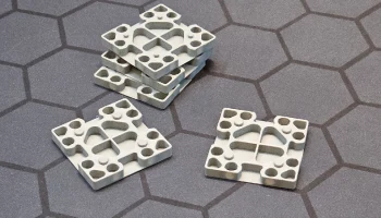 (Устарело) Masterful Dungeon Tiles v1 (Устарело) - модульная плитка подземелья 2x2 - система сменной верхней части для D&D и ролевых игр 2