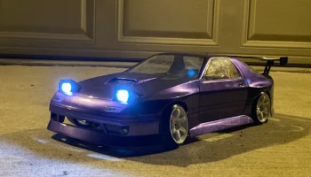 Кузовные аксессуары  1/10 Mazda FC3S RX-7 2