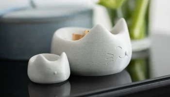 Милая кошачья миска 0