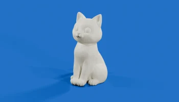 Сидящий кот 2