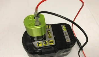 Мини-зажим для аккумулятора Ryobi 18 В для проектов DIY.... 4
