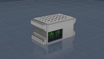 Корпус релейного модуля ESP01/01S 4