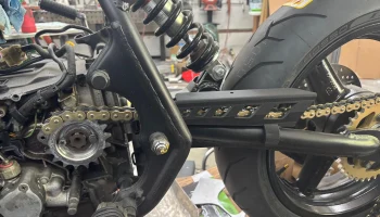 CB550 Мотоциклетная защита цепи со смещением 0,375 дюйма,... 2