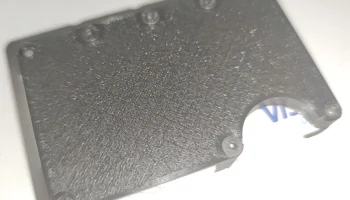 Некрасивый кошелек для визитниц (Ridge Wallet своими рука.. 1