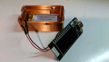 ESP32 с дисплеем IPS ST7789V + аккумулятор........