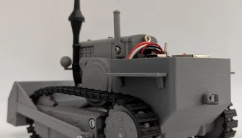 RC Lanz Raupe (Бульдозер) своими руками 6