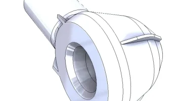 Насадка для бассейна Intex (безлопастной вентилятор Dyson... 1