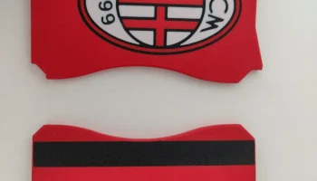 Умный кошелек AC Milan, разноцветный 2