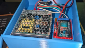 WLED Box - блок Nodemcu и блока питания