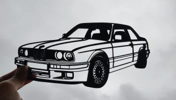 BMW e30 2D обои 2