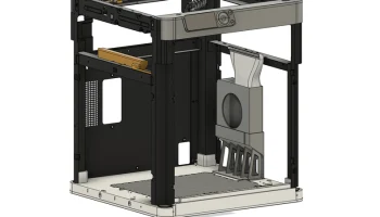 Bambu Lab P1 X1 двойной дополнительный вентилятор 7/25 Обнов 9