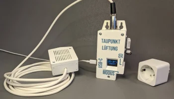 Кейс для вентиляции точки росы с семенами xiao esp32c6 и ..