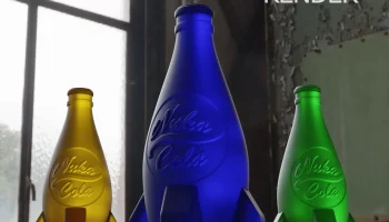 Бутылка Fallout Nuka Cola 3