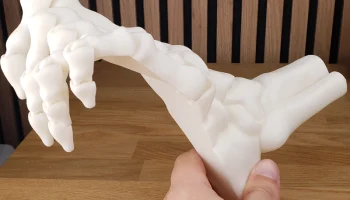 Полностью шарнирная скелетная стопа Print in Place........ 2