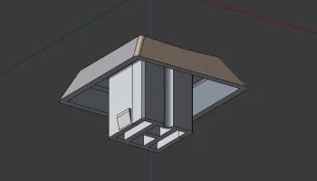 Клавиша клавиатуры, напечатанная на 3D-принтере........