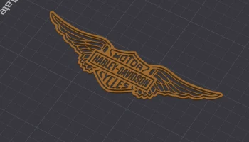Harley-Davidson Крылья Арт 1