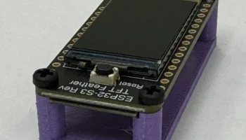 Feather ESP32-S3 Обратная подставка TFT 2