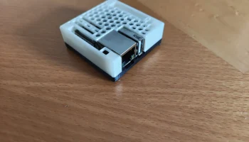 Модель корпуса и платы Waveshare ESP32-P4-NANO........