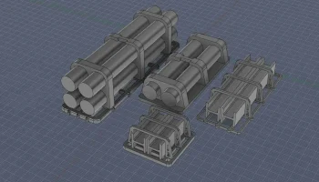 Нагрузка на грузовой вагон/товарный вагон 1:87 H0 1