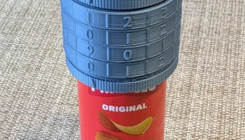 Защитник Pringles: криптекс для закусок с 4 кольцами 3