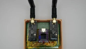 ESP32 C3 Mini OLED с nRF24L01 1