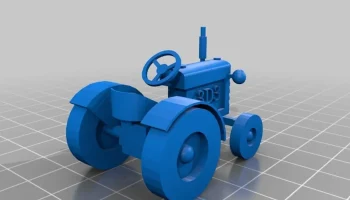 Ремейк дизайна трактора найден в Tinkercad... 1