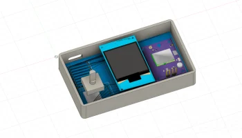 GPS-спидометр с RP2040-Zero 1
