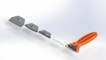 Модульный скребок для очистки платформы 3D-принтера - сов... 7