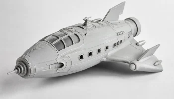 Raumschiff-Modell - Модель космического корабля......